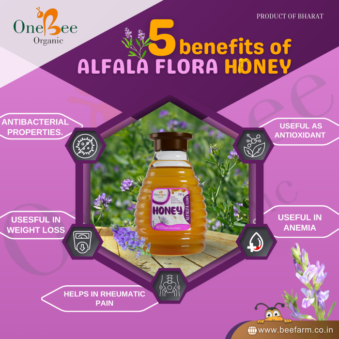 Benefits of Alfalfa Flora Honey