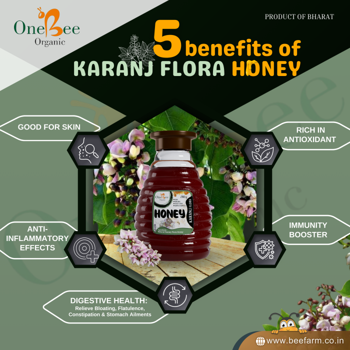 Benefits of Karanj Flora Honey