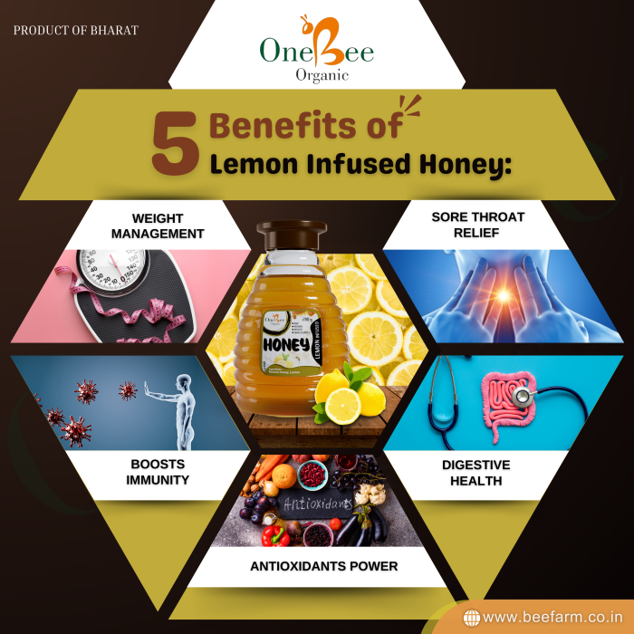 Benefits of lemon honey