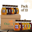 Combo Pack of 12 Honey